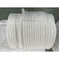 Corda de nylon da corda do polipropileno da corda do poliéster das cordas da amarração da 3-Corda